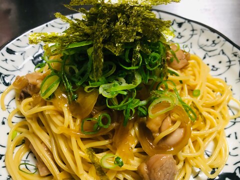 簡単！鳥の照り焼きパスタ！！